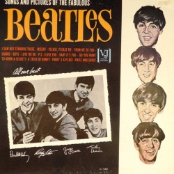 Пластинка Beatles Songs and pictures of the fabulous